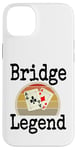 Coque pour iPhone 14 Plus Funny Bridge Legend Jeu de cartes gagnant une soirée de jeu pour papa