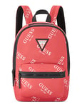 GUESS Unisex's Originals Logo Designer, Backpack, Work Bag, Tote, Red, One Size