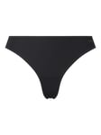 Calvin Klein Sheer Marquisette Thong, Black