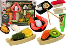 Leantoys Leksaker Sushi Tillbehör Räkor För Barn 24 Artiklar.