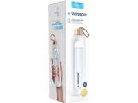 Wessper Wessper Motivational bottle 1 liter - white