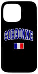 Coque pour iPhone 14 Pro Max Sorbonne Drapeau Collégial District Administratif de Paris