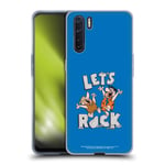 Head Case Designs sous Licence Officielle The Flintstones Fred Et Barney Graphiques Coque en Gel Doux Compatible avec Oppo A91