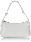 DKNY Women's R22hzs70-opt-small Shoulder Bag, Optic White