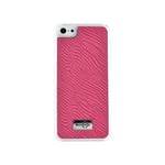 COQUE iPHONE 5 5S SE 5C ROSE ZÉBRÉ SILICONE SEMI-RIGIDE (TPU)