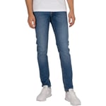 Jack & Jones Stuprörsjeans Glenn Original 031 Slim Jeans Blå herr