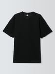 Kin Textured Cotton Blend T-Shirt, Black Beauty