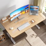 NATRKE Tapis de Bureau Transparent 152x91 cm, Grand Clair Sous-main Bureau Transparent PVC Tapis de Protection, Antidérapant Résistant à la Chaleur Tapis de Table pour Ordinateur Bureau Maison