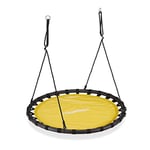 Relaxdays Balançoire nid d'oiseau rond 120 cm à suspendre enfant adulte jardin extérieur 100 kg