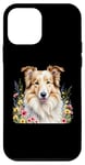 Coque pour iPhone 12 mini Adorable chien Rugh Collie Mama Pretty Puppy Mom Mom Girl