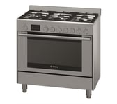 Bosch Freestanding Oven with Gas Cooktop HSB738357A