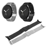 Magnetic Mesh Loop Bands For Google Pixel Watch Band Metal Adjustable Stainl TOU