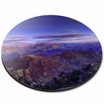 Round Mouse Mat - Grand Canyon Sunset America Office Gift #21637