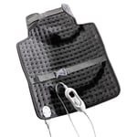 Daewoo Electric Heated Pad Neck & Back Shoulders Warmer Heat Therapy Massager