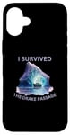 iPhone 16 Plus Antarctica I Survived The Drake Passage Purple Iceberg Case