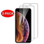 2-Pack - iPhone Xs/11Pro -MAX Härdat Glas Skärmskydd