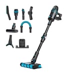 Cecotec Aspirateur-Balai sans Fil Conga Rockstar 2500 Ultimate ErgoWet. 4 en 1, Moteur numérique, Brosse Jaliscazo, 680 W, 26 kPa et 230 aW, 90 Min d’autonomie, 4 Modes, Tube Flexible