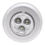 3 LED Car Home Wall Camping för Touch Push Lamp Batteridriven nattlampa