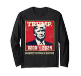 Winner TRUMP Vance WON GREATEST RETURN IN HISTORY Comeback Long Sleeve T-Shirt