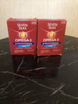 Seven Seas Omega-3 Multivitamins MAN 30 Day Duo Capsules/ Tabs 2x60 days total