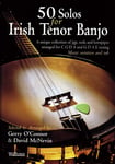 50 SOLOS FOR THE IRISH BANJO Book & CD. Tenor Banjo tune book, At Hobgoblin