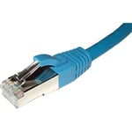 Cablenet 20m Cat6 RJ45 Blue F/UTP LSOH 26AWG Snagless Booted Patch Lea