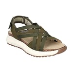 Josef Seibel Femme Annie 02 Sandale, Olive, 36 EU