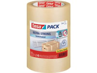 Tesa Ultra Strong 51124-00007-01 Pakkebånd Tesapack® Transparent (L X B) 66 M X 50 Mm 3 Stk