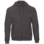 B&C Adults Unisex ID.205 50/50 Full Zip Hooded Sweatshirt - L