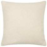 furn. Malham Shearling Fleece Square Cushion Cover - Ivory - One Size