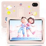 DOOGEE U10 Kid Tablette Enfant 10.1'' Android 13, Tablette pour Enfants Quad Core 9 Go +128 Go/TF 1To, Kids Space, Widevine L1, WiFi 6, BT 5.0, GPS, 8MP+5MP, Matériau en Silicone Alimentaire-Rose