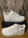 Nike Air Force 1 Low Jewel Mens Size UK 9.5 EUR 44.5 US 10.5 White HM0621-100