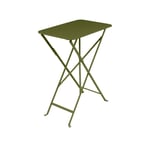 Fermob - Bistro Table 57 x 37 cm, Pesto - Utendørs spisebord - Grønn - Metall