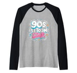 90s Sitcom Star Classic TV Comedy Nostalgic Icon - Raglan Baseball Tee