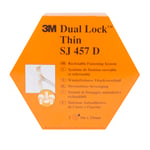 3m™ dual lock™ gjenbrukbart festesystem med lav profil sj-457d, klar, dispensereske, 25 mm x 10 m, 1.7 mm, mini pack