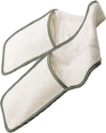 KitchenCraft Double Oven Gloves with Bound Edge, Heavy Duty Cotton, 90 x 17 cm,