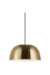 Cera Dome Pendant Ceiling Light Brass E27