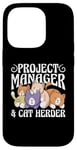 iPhone 14 Pro Project Manager & Cat Herder Lean Kanban Project Management Case