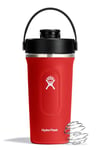 Hydro Flask - Insulated Shaker Bottle 709 ml (24 oz) for Protein Shakes and Supplements - Leakproof Chug Spout - BPA-Free - Goji