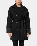 Kaporal - Manteau Trench Coat - Noir