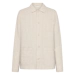 Knowledge Cotton Linen overshirt Herr