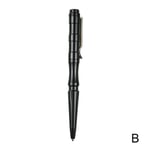 1x Tactical Pen Police Military Emergency Gear Window Breaker N black One-size