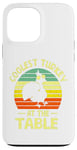 iPhone 13 Pro Max Thanksgiving Toddler Coolest Turkey At The Table Dinner Case