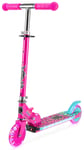 Xootz Wild Rider LED Scooter - Pink Leopard