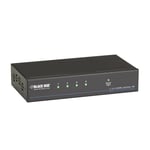 BLACK BOX 4K HDMI Splitter 1 x 4 - video/lyd-splitter - 4 porter - rackmonterbar - TAA-samsvar