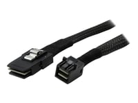 Startech.Com 1M Internal Mini Sas Cable - Sff-8087 To Sff-8643 - Mini Sas To Mini Sas (Sas87431m) - Sas Intern Kabel - Sas 12Gbit/S - Mini Sas (Sff-8087) (P) Til 4 X Mini Sas Hd (Sff-8643) (P) - 1 M - Rett Kontakt, Låst - Svart - For P/N: Sff86448pl