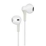 groov e Digital Buds - Wired In-Ear Earphones with Remote & Mic - USB-C Connection - Music Playback & Hands-Free Calls - Includes Earbuds (3x Sizes) - White