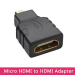 Autre Micro HDMI to HDMI Convertisseur HDMI framboise Pi Micro HDMI vers HDMI pour Raspberry Pi 4 B & Mini adaptateur HDMI vers HDMI pour RPI zéro W mâle vers mâle