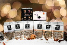 Greek Food Gift, Christmas Herbal Tea Hamper