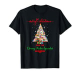 Librarians Merry Christmas from the Library Media Specialist T-Shirt